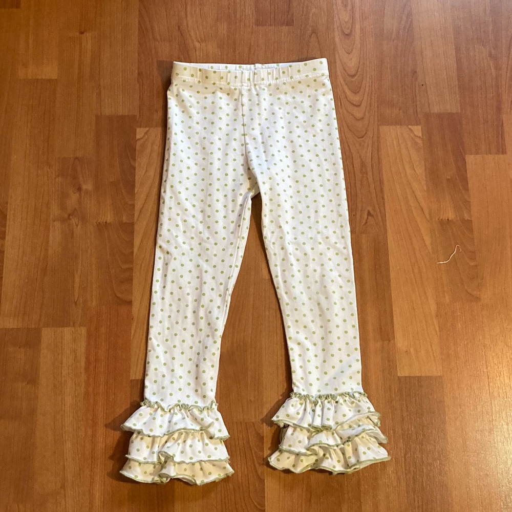 Sweet Honey Ruffle Leggings Size 6